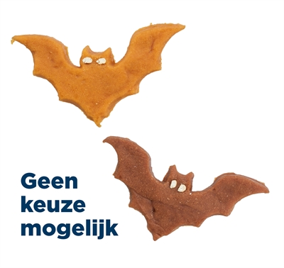 Trixie Halloween Vleermuis Met Kippenborst En Eendenborst 10 CM 30 GR